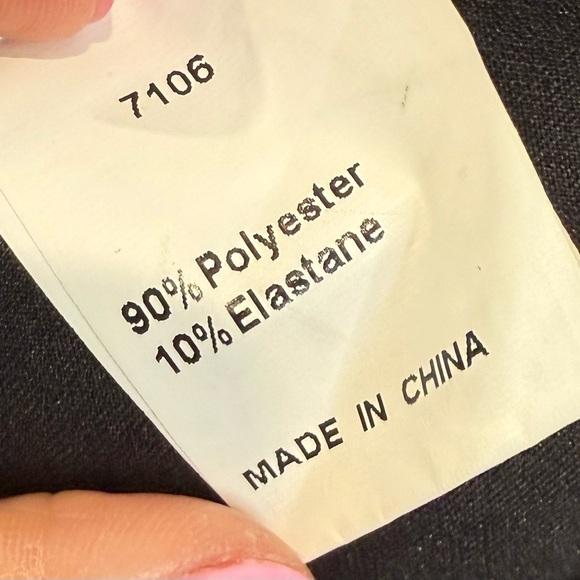 PrettyGarden Jacket Faux Suede Open Front Blazer Jacket Western Black Size Small - Picture 7 of 8